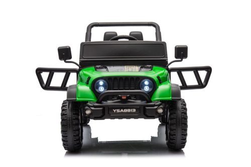 Akkumulátoros autó YSA8813 zöld 24V