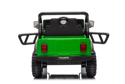 Akkumulátoros autó YSA8813 zöld 24V