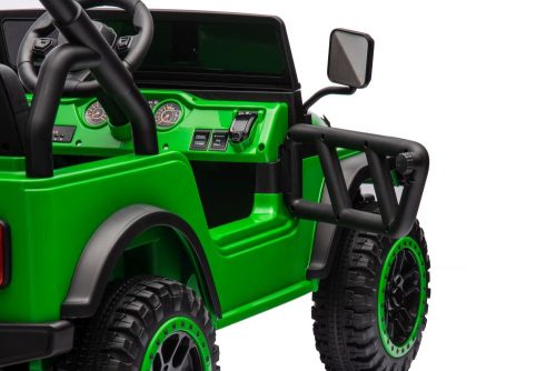 Akkumulátoros autó YSA8813 zöld 24V