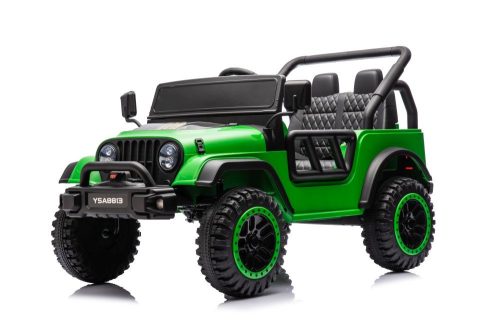 Akkumulátoros autó YSA8813 zöld 24V