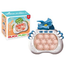   Dinosaur Pop It Sensory Játék Akkumulátoros fények kék hangok