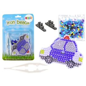 Vasaló gyöngyök készlet Auto Police Beads fogó sablon