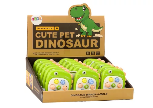 Arcade játék Whack A Mole Letters Dinosaur Green