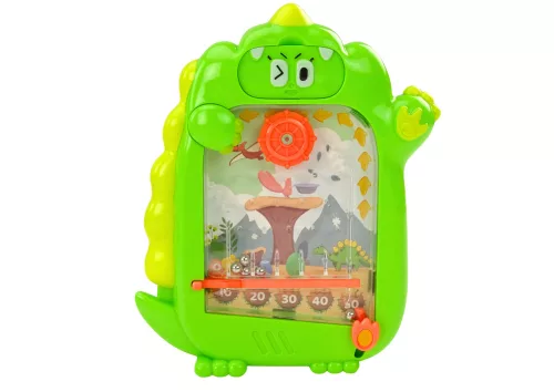 Rajztábla zsebjáték 2 az 1-ben zöld dinoszaurusz