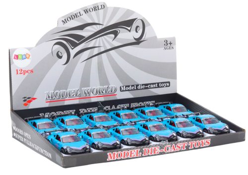 Autó Sportautó 1:32 Friction Drive Metal Türkiz