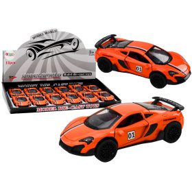Autó Sportautó 1:32 Friction Drive Orange