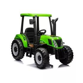 Akkumulátoros traktor A011 24V zöld