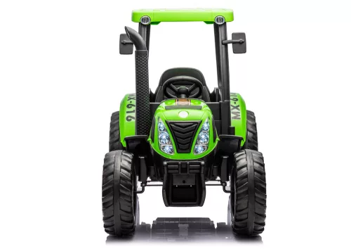 Akkumulátoros traktor A011 24V zöld
