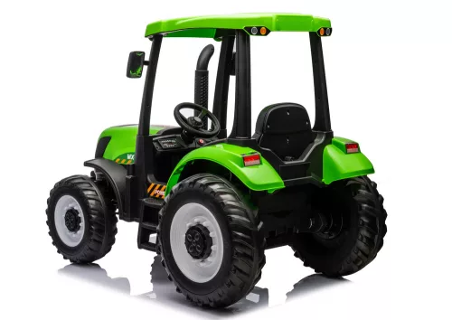 Akkumulátoros traktor A011 24V zöld