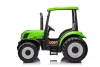 Akkumulátoros traktor A011 24V zöld