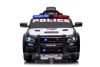Akkumulátoros Dodge Charger Police autó, fehér és fekete színben