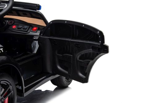 Akkumulátoros autó Dodge Charger Police fekete