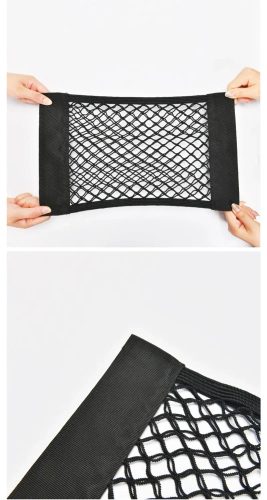 Autó csomagtartó hálószervező csavaros táska erős zseb 20 x 26 cm