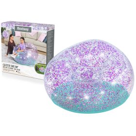 Inflatable Glitter Chair 114 x 112 x 66 Bestway 75115