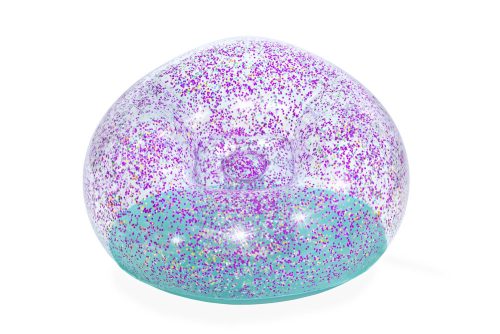 Inflatable Glitter Chair 114 x 112 x 66 Bestway 75115