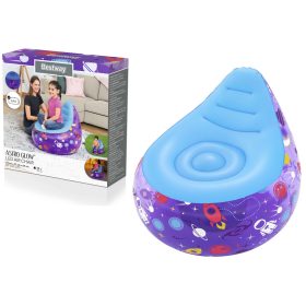   Kosmos LED felfújható szék 72 x 72 x 64 Bestway 75122 lila