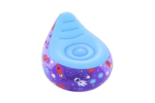 Kosmos LED felfújható szék 72 x 72 x 64 Bestway 75122 lila