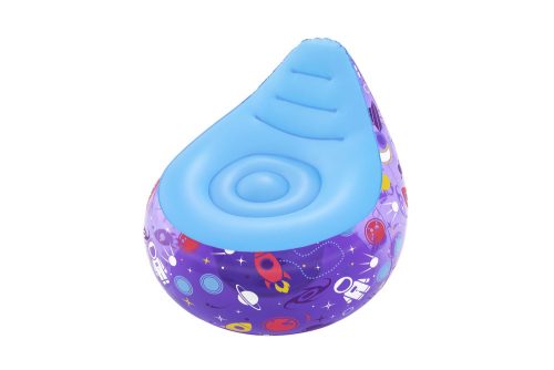 Kosmos LED felfújható szék 72 x 72 x 64 Bestway 75122 lila