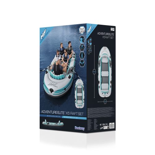 Felfújható ponton 5 személyes 364 x 166 cm Bestway 65159