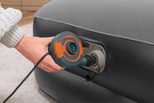 Velúr matrac elektromos pumpával 191 x 97 x 46 cm Bestway 67401