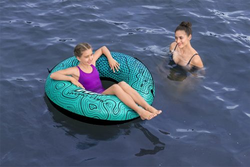 Kék felfújható kör alakú úszómedence, 106 cm, Bestway 36401