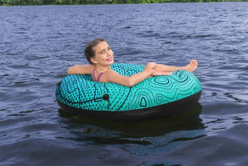 Kék felfújható kör alakú úszómedence, 106 cm, Bestway 36401