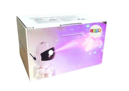 Űrhajós projektor Star LED USB távirányítóval