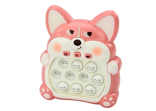 Arcade játékkonzol Pop-It Fox 7 játékmódok rózsaszín