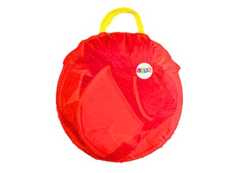 Nagy játszótéri sátor gyerekeknek, alagutak, labdamedence, színes