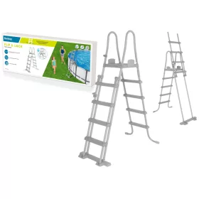 Biztonságos medencelétra 132 cm Bestway 58332