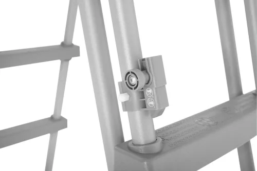 Biztonságos medencelétra 132 cm Bestway 58332