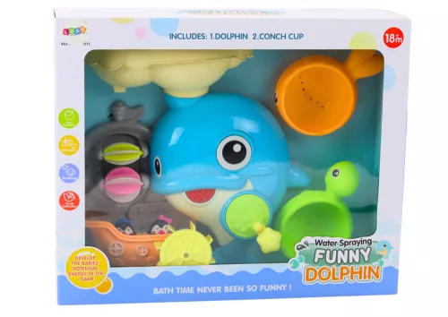 Blue Dolphin vízi játék fürdőkészlet