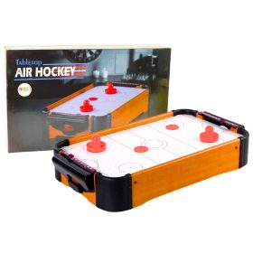   Nagy, fából készült jégkorongasztal fénnyel és hanggal