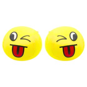 Puha labda Smiley Emoji labda Sárga 9cm