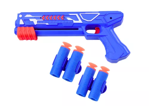 2 az 1-ben Dart Gun Repülőgépindító Kék