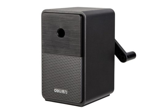 Hajtásos élező tartállyal, pengeállítással, fekete