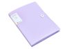 Műanyag mappa gumiszalaggal 30 db Lila A4