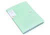 Műanyag mappa gumiszalaggal 30 db zöld A4