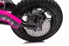 Akkumulátoros motocross kerékpár A9901 rózsaszín
