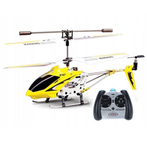 Távirányítós RC helikopter giroszkóp Syma S107G Red