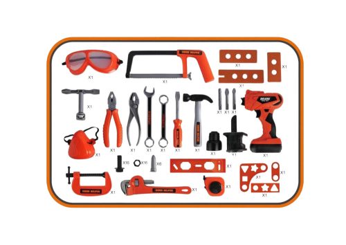 DIY Kit Szerszámdoboz Akkumulátoros fúró