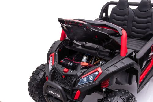 Akkumulátoros autó YSA036 piros 4x4