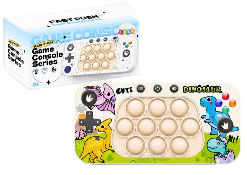 Arcade játékkonzol Pop It 4 játékmódok, dinoszauruszok