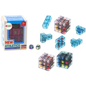 Logic Blocks Puzzle Puzzle Cube játék Pink
