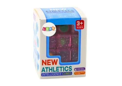 Logic Blocks Puzzle Puzzle Cube játék Pink