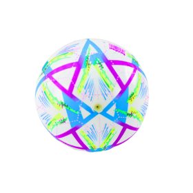 Gumigolyó világos mintás lila 24 cm