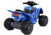 Közepes quad kék – elektromos hajtás a járművön