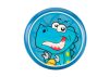 Repülő korong frizbi dinoszaurusz kék 20 cm