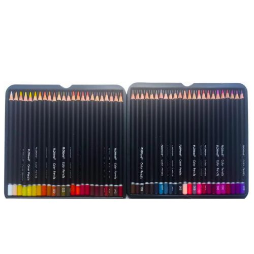 48 színes akvarell művészi ceruza készlet