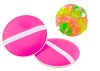 Arcade játék kerek paletták labda tapadókorongokkal, rózsaszín